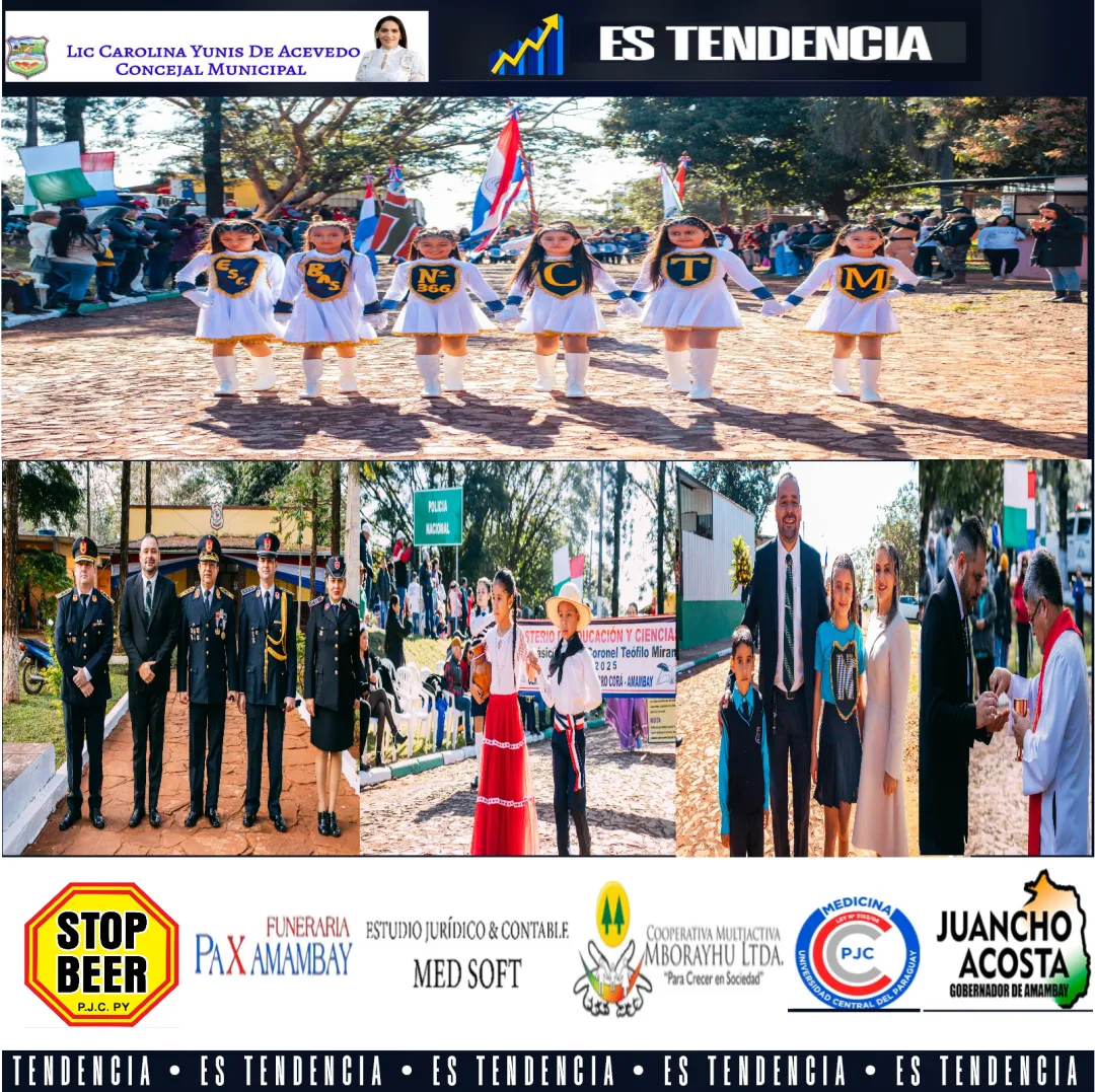 Desfile Estudiantil en Cerro Corá: Un Festejo por el Quinto Aniversario de la Ciudad