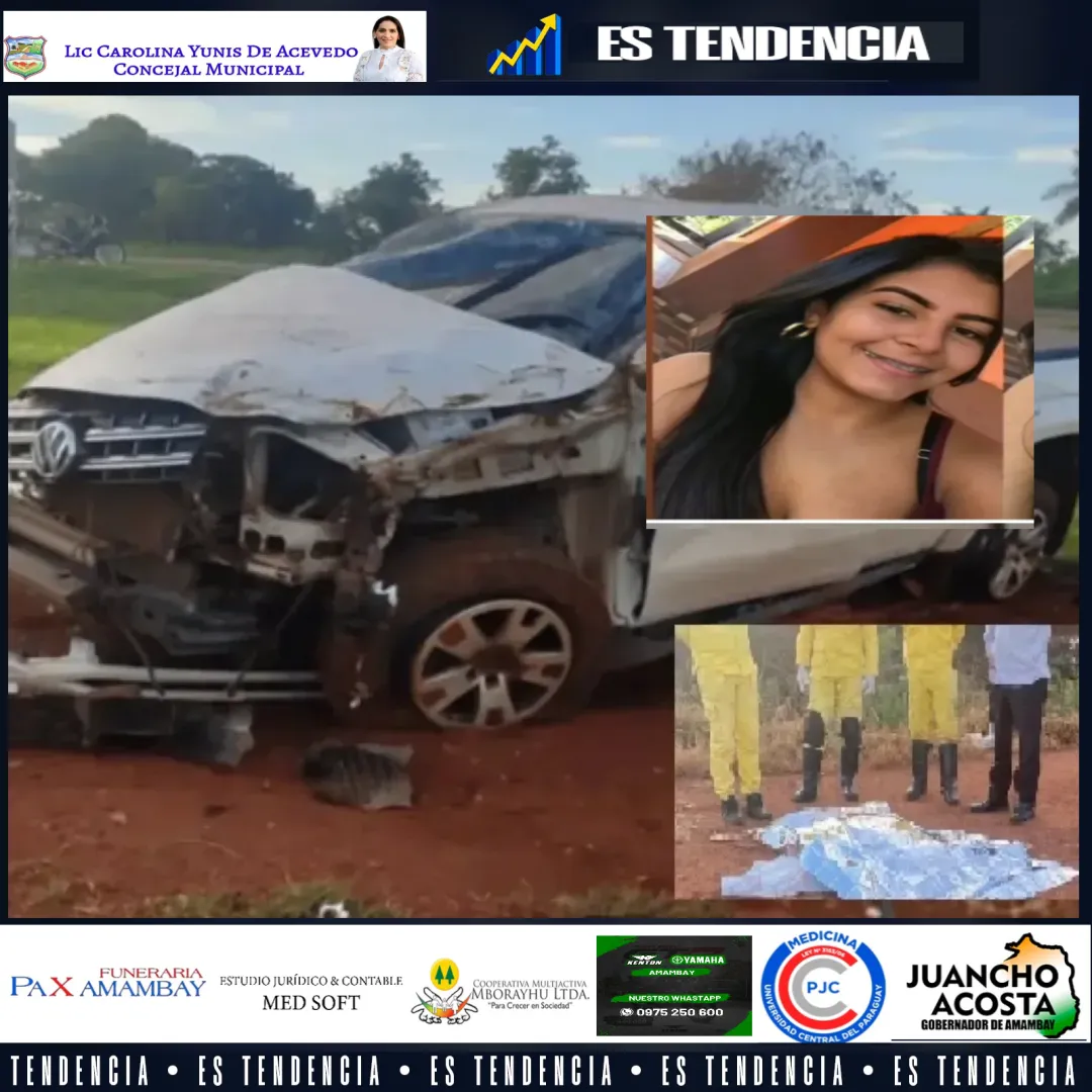 De manera "llamativa" decretan libertad de mujer que supuestamente mato a motociclista en un accidente sobre la RutaPY05