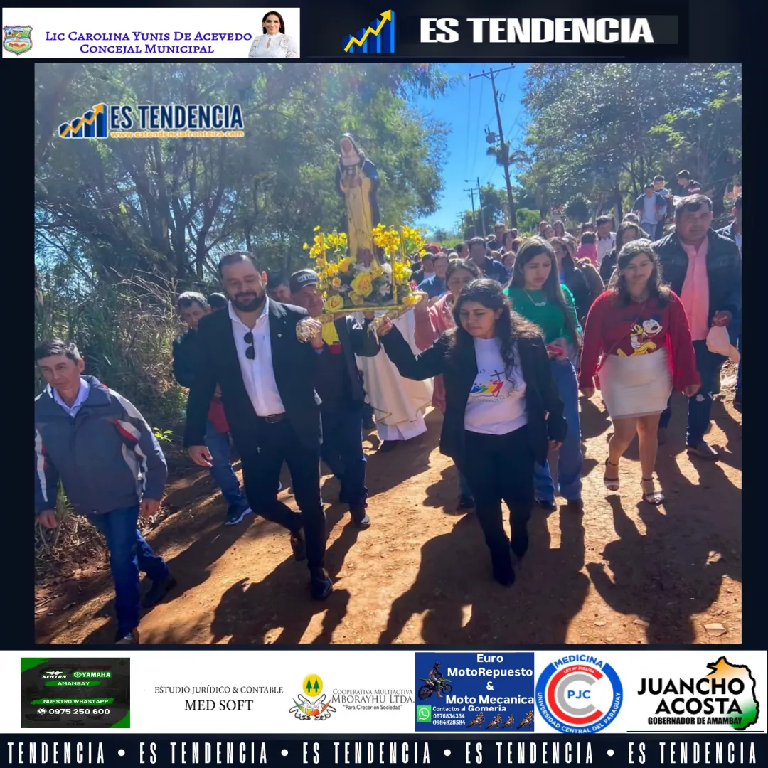 Celebración y procesión religiosa por el día de Santa Clara de Asís